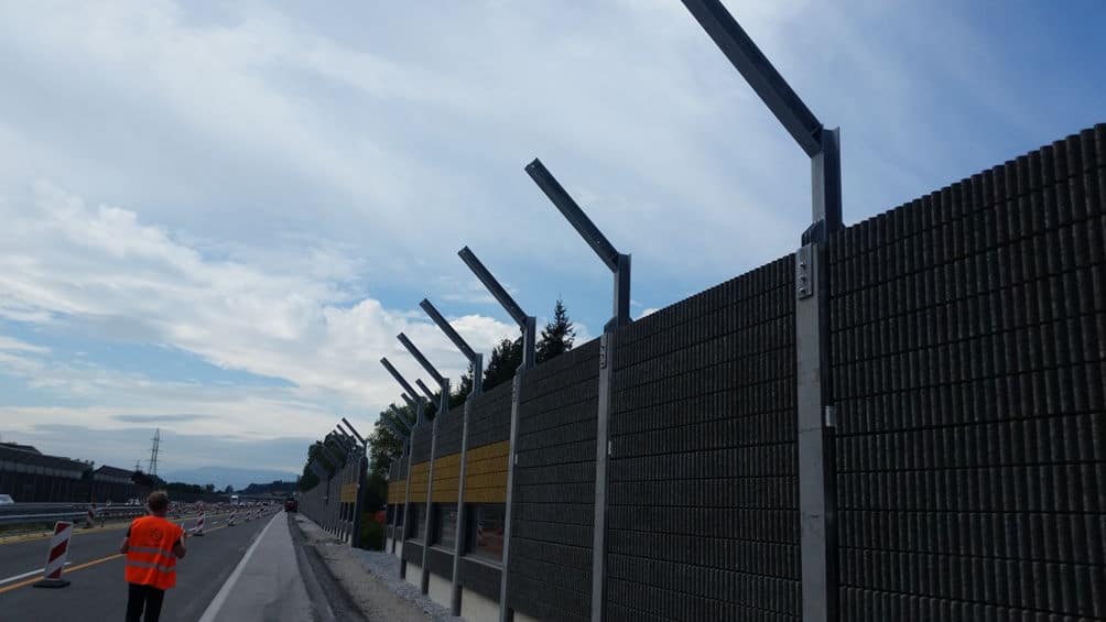 Avtocestni sistem protihrupnuh ograj Celje Dramlje, 2015