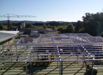 NADSTREŠNICA KOMPOSTARNE PODJETJA GRAMOZ V LENDAVI 2011