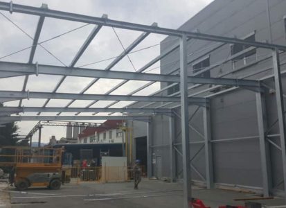 Hala 14 x24m v podjetju Novem Žalec, 2015