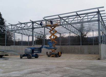 Nadstrešnica Kamnolom Podsmreka – Universal d.o.o., 2015